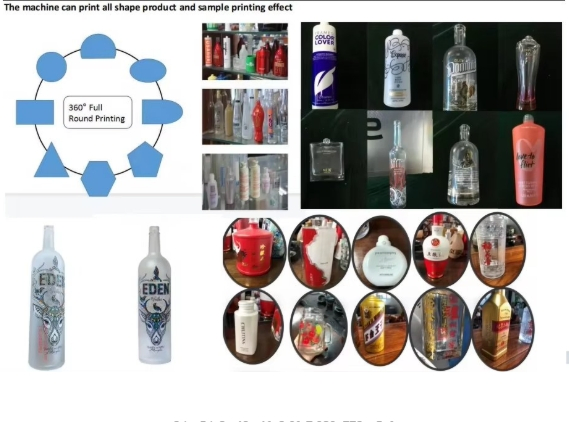 4-Color Fully Automatic CNC Servo Perfume Bottle Screen Printing Machine and Suitable for Bottles of Different Capacities