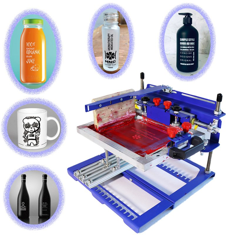 Small Manual Curved Screen Printing Machine/Screen Printing Machine