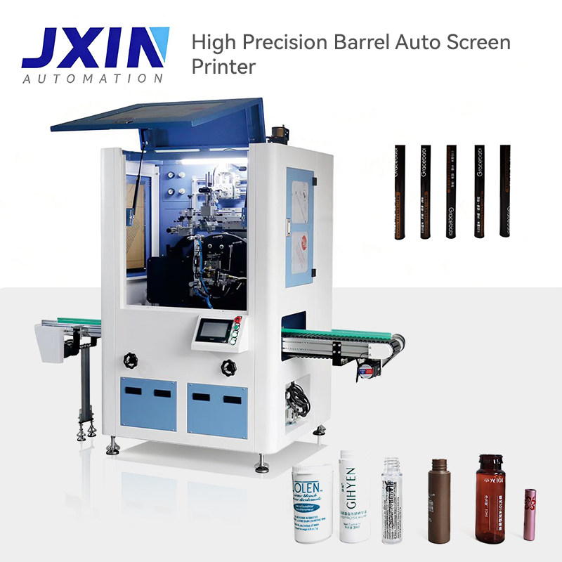 Efficient Automatic Screen Printing Machine Featuring Flame Treatment and LED UV System