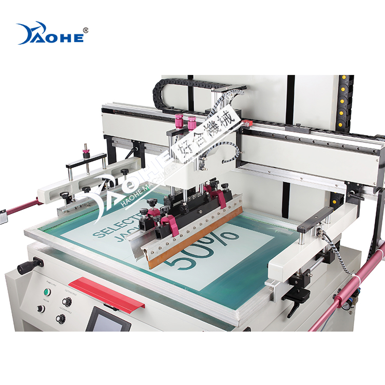 PCB Semi Automatic Silk Screen Printing Machine with Air Suction Worktable