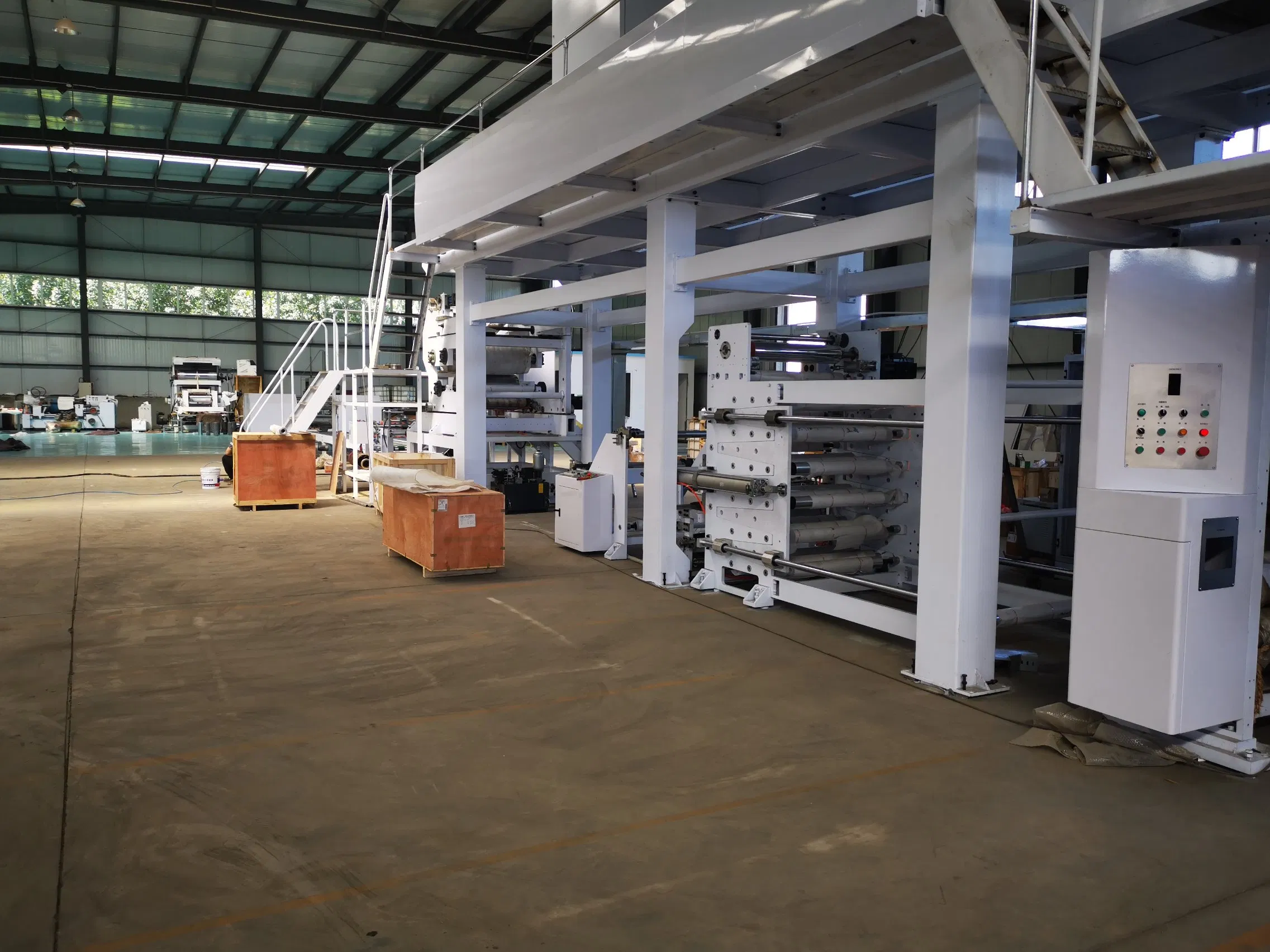 Rotary Screen Gravure Printing Embossing Wallpaper Wallcovering Production Machine Line