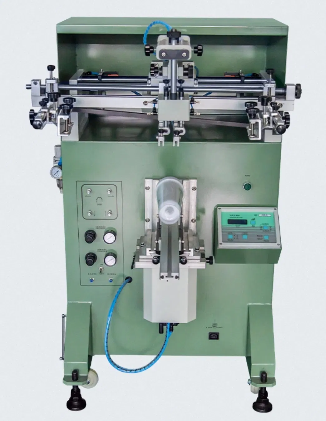 Semi Automatic Glass Wine Bottle Printer Screen Printing Machine