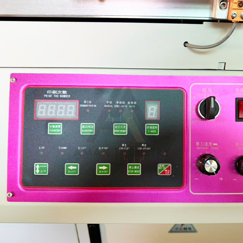 Flat Surfaces Semi Automatic Screen Printing Machine Plastic Glass Panels Hot Stamping Machine