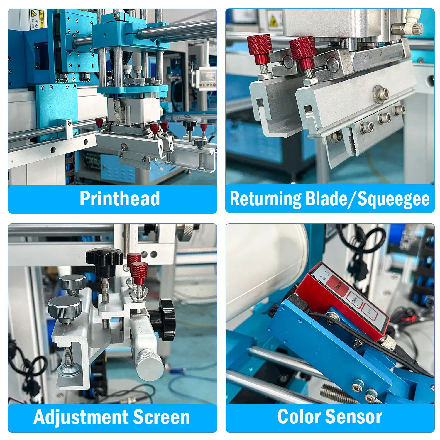 New Automatic Color-Registered Screen Printing Machine for Customized Logo Paper Plastic Glass Bottles Cups