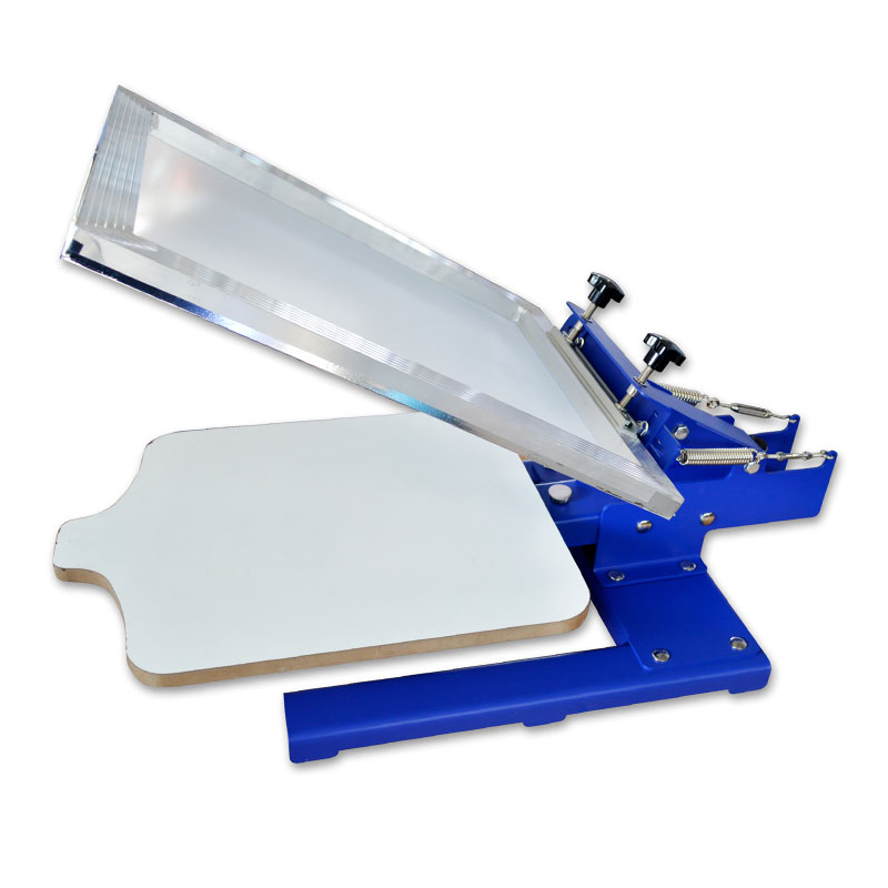 Mk-T11d One Color Manual Textiles Printer Silk Textiles Screen Printer Screen Printing Machine