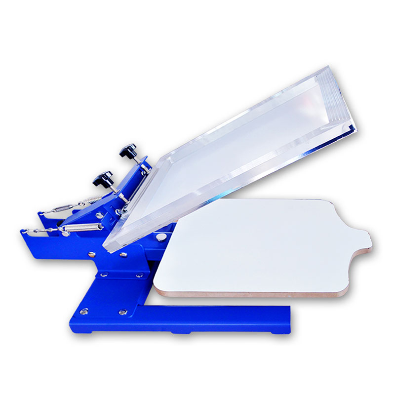 Mk-T11d One Color Manual Textiles Printer Silk Textiles Screen Printer Screen Printing Machine