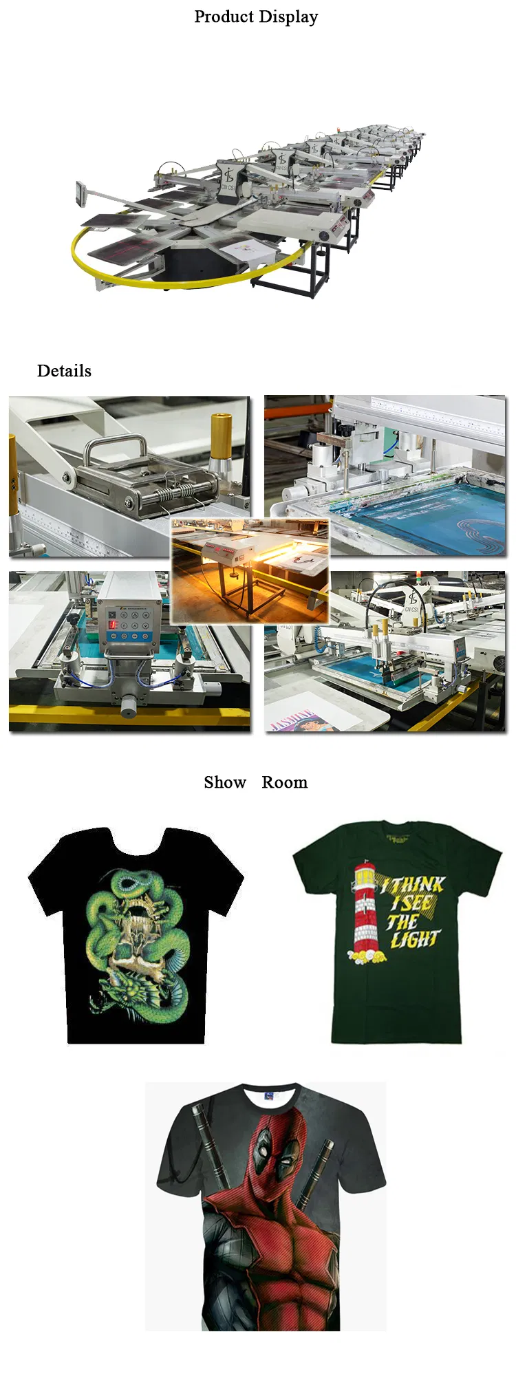 SPO Automatic Screen Printing Machine