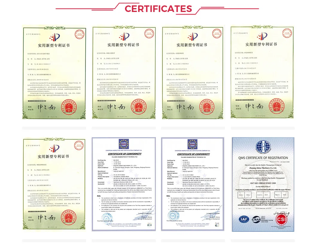 Quality Certifications