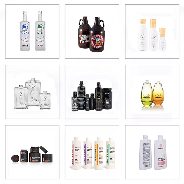 4-Color Fully Automatic CNC Servo Perfume Bottle Screen Printing Machine and Suitable for Bottles of Different Capacities