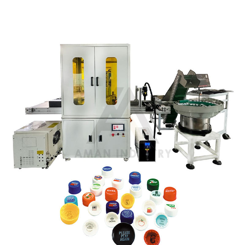 UV Digital Printing Machine Bottle Cap Plastic Acrylic Metal Automatic Assembly Machine