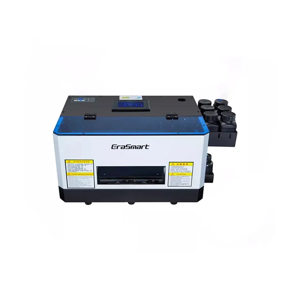 Erasmart A5 Size UV Printer Digital Printing Machine Phone Case Printer, DIY Mobile Phone Cover Printing Machine