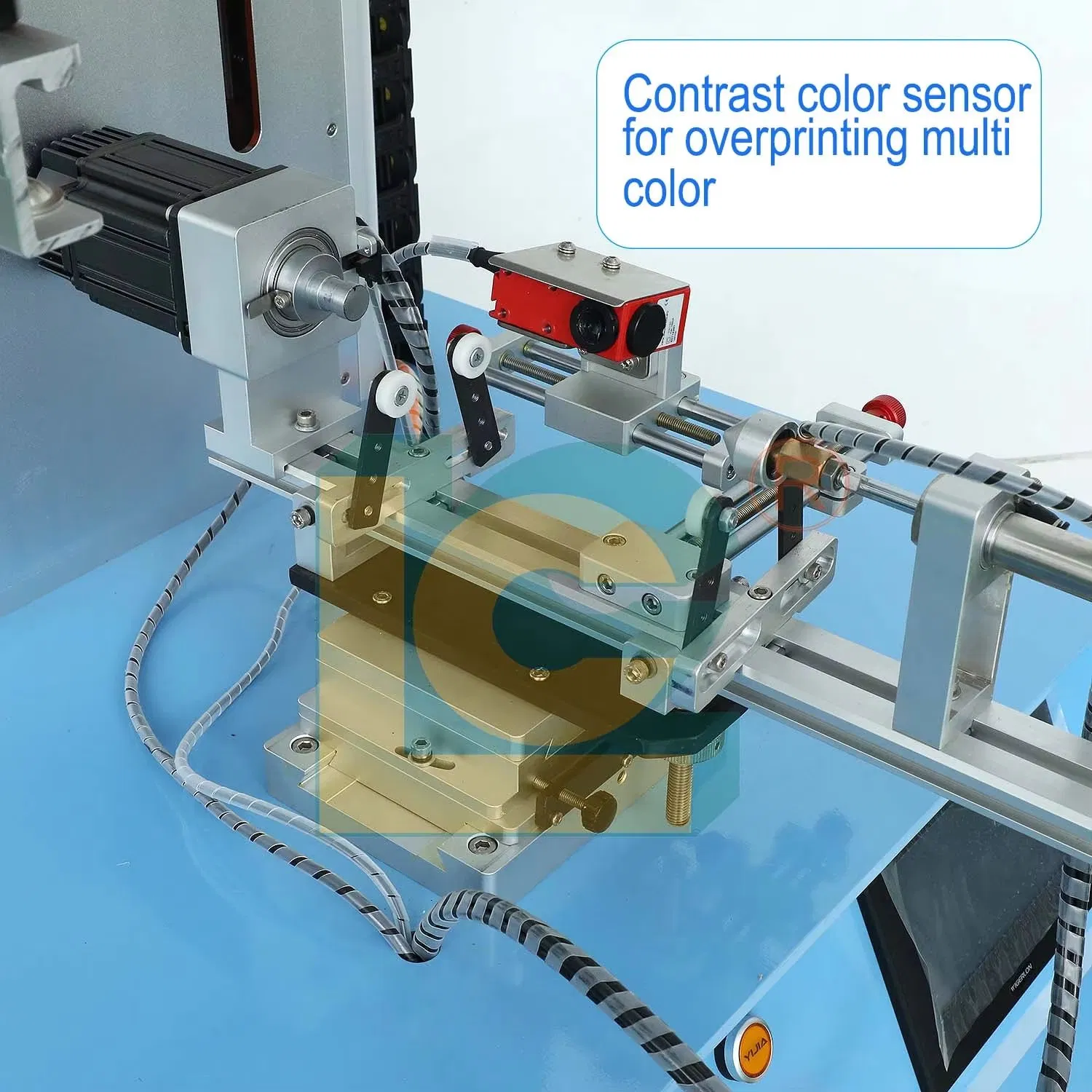 LC Automatic Screen Printing Machine for Bubble Tea Cups, Plastic Cups &amp; Glass Bottles Rotary Flatbed Printer for Cylindrical Containers