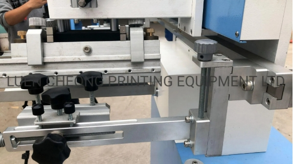 LC Flatbed Screen Printing Machine with Rotary Conveyor High-Speed Decoration for Bottles, Cups Drinkware