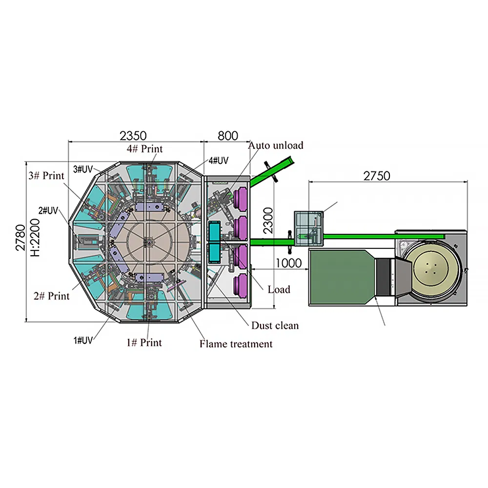 Multi-Function Plastic Bottle Glass Bottle Automatic Silk Screen Printing Machine Automatic Hot Stamping Machine