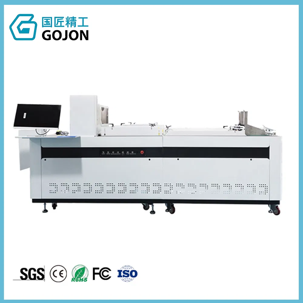Gojon-X600/800 Onepass Digital Printing Machine with 10 Nozzles 32cm Print Width Color Multi Layer Filter UV Odorless Ink for Gift Wrapping Paper