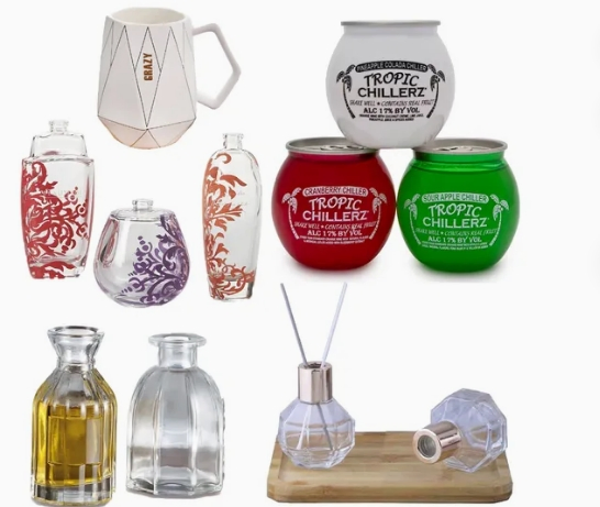 Customized Servo Motor Polygon Complicated-Shape Glass Cup Bottle Serigraphy Screen Printing Machine