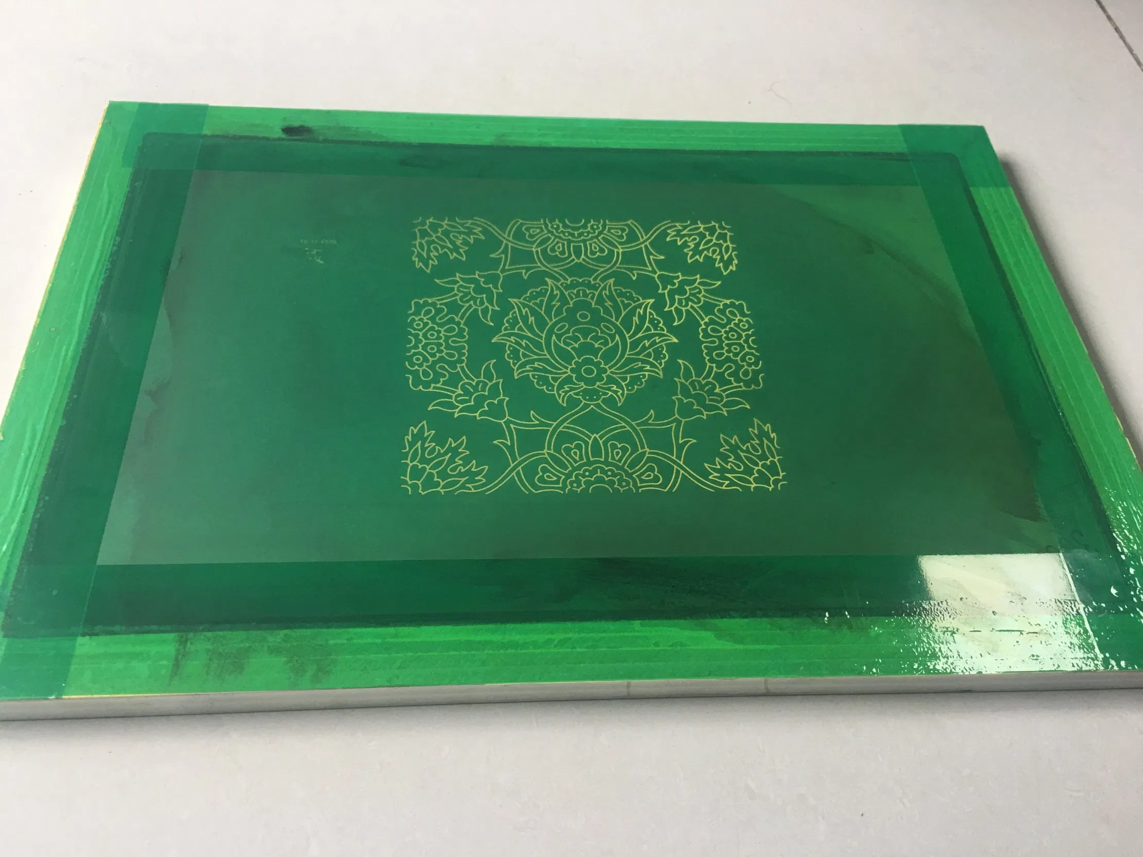 PCB Semi Automatic Silk Screen Printing Machine with Air Suction Worktable