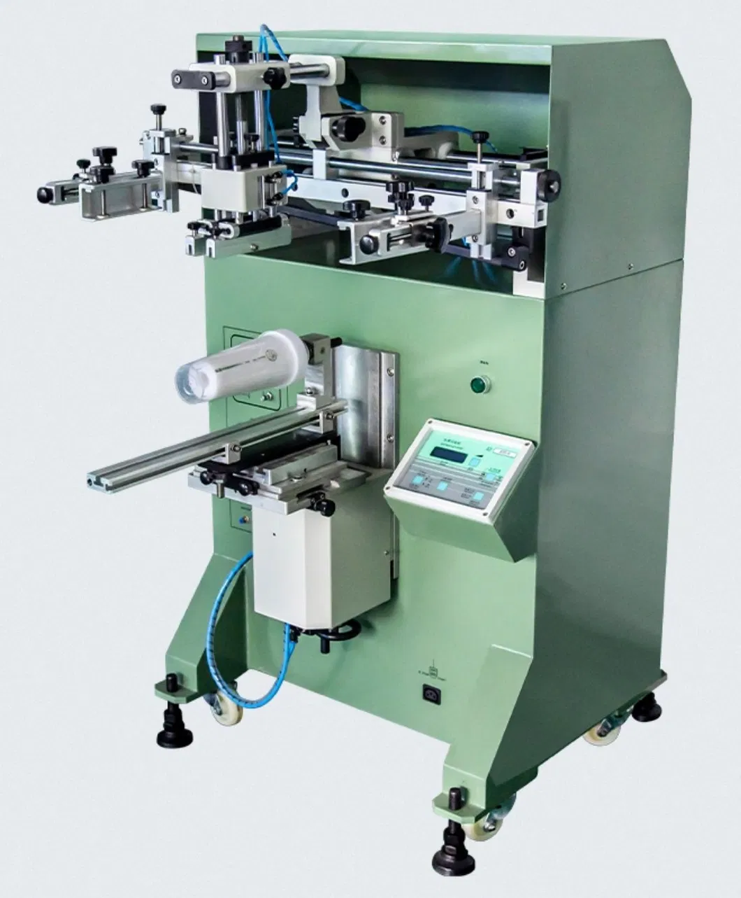 Semi Automatic Glass Wine Bottle Printer Screen Printing Machine