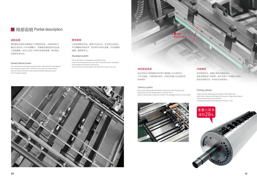Jinbao Stop Cylinder Screen Printing Machine Rotary Silk Screen Printing Machine