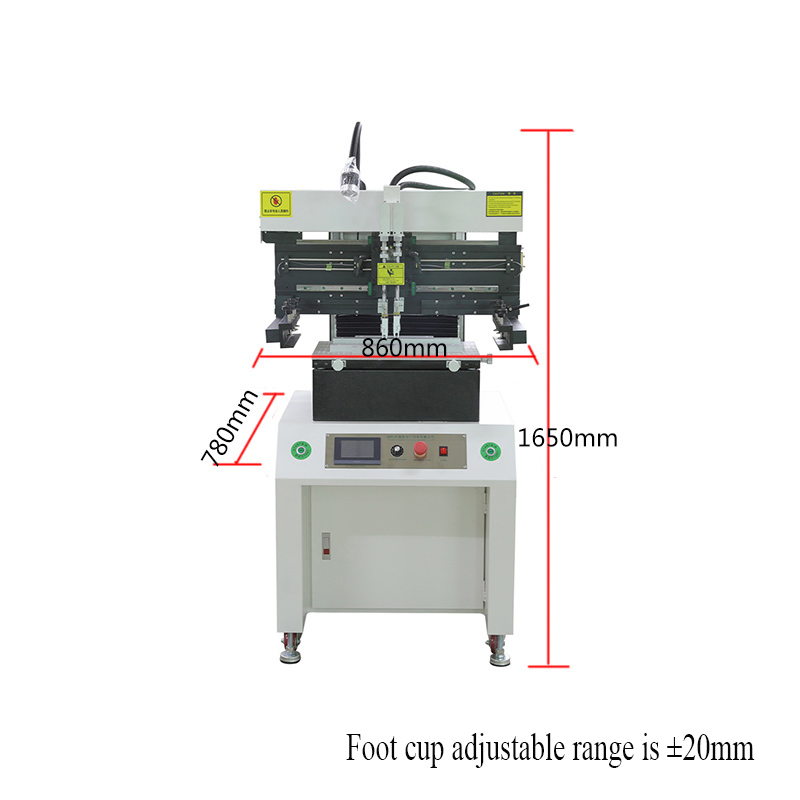 Soldering Station High Quality Factory Price PCB LED Production Line Semi Automatic Silk Screen Printing Machine