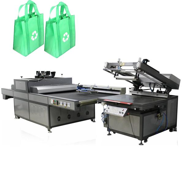 Automatic Flatbed Screen Printing Machine with UV Dryer