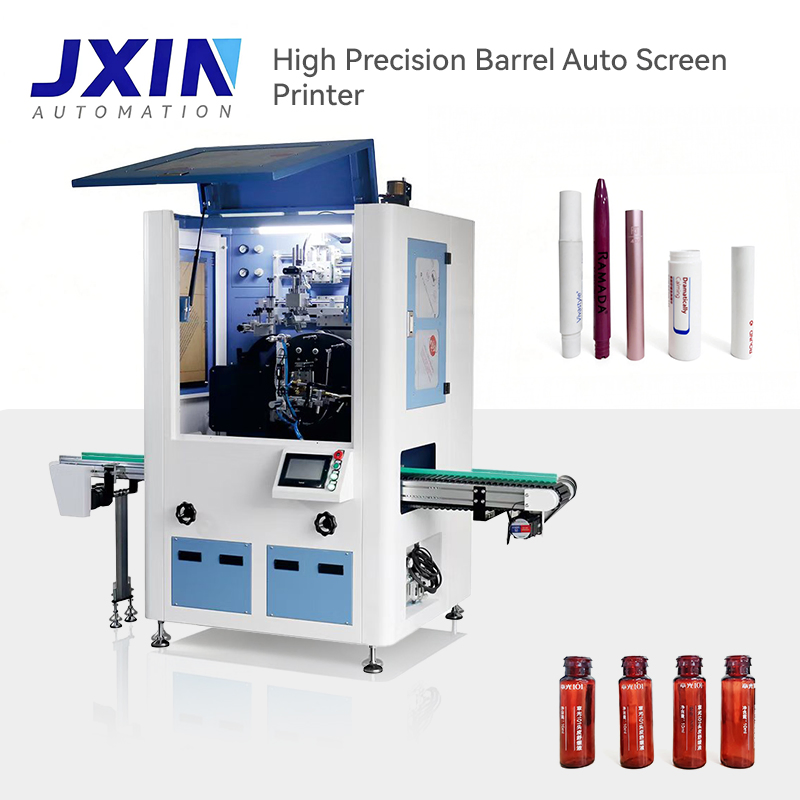 Advanced High-Speed Tube Screen Printing System with LED UV Curing System for Tube Barrel