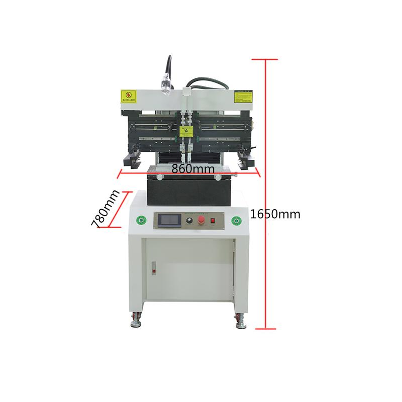 Semi Automatic Screen Printing Machine SMT Line Equipment Semi-Auto LED PCB Screen Printing Machine