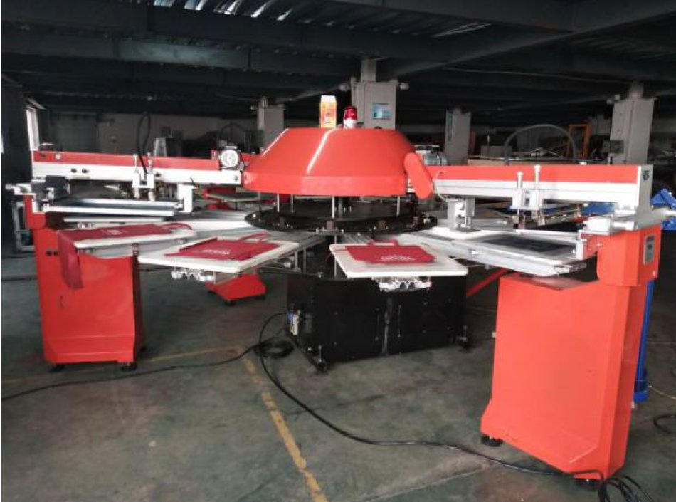 Manual Textile Screen Printing Machine for T-Shirt and Non Woven Bag