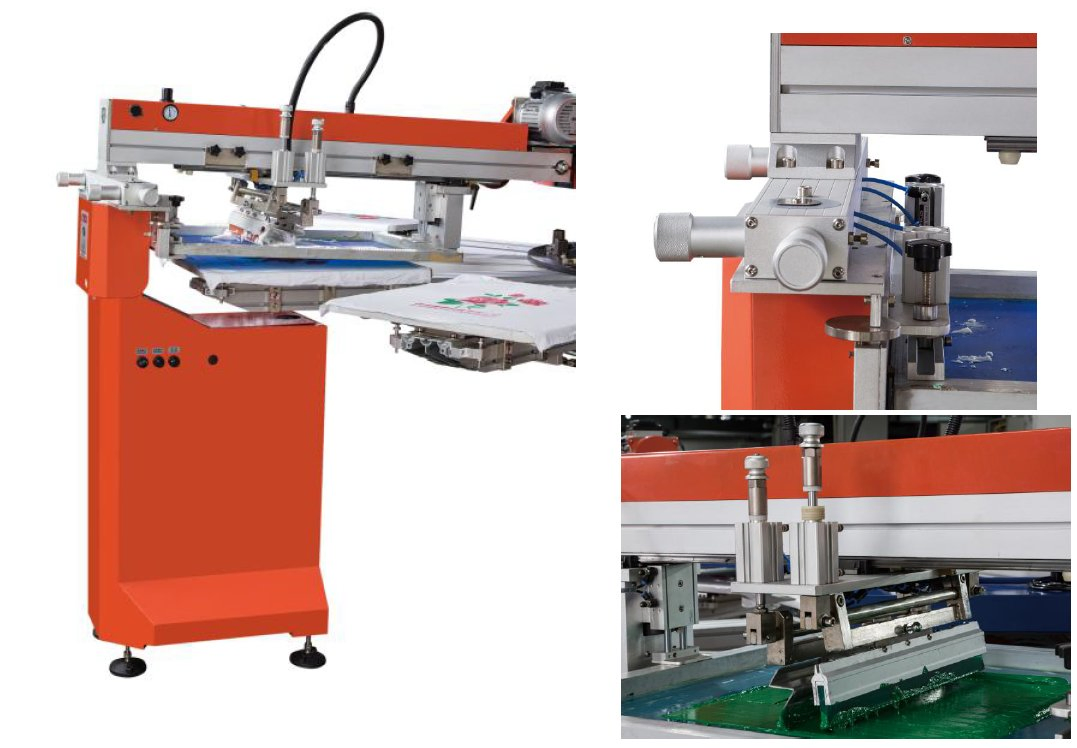 Manual Textile Screen Printing Machine for T-Shirt and Non Woven Bag