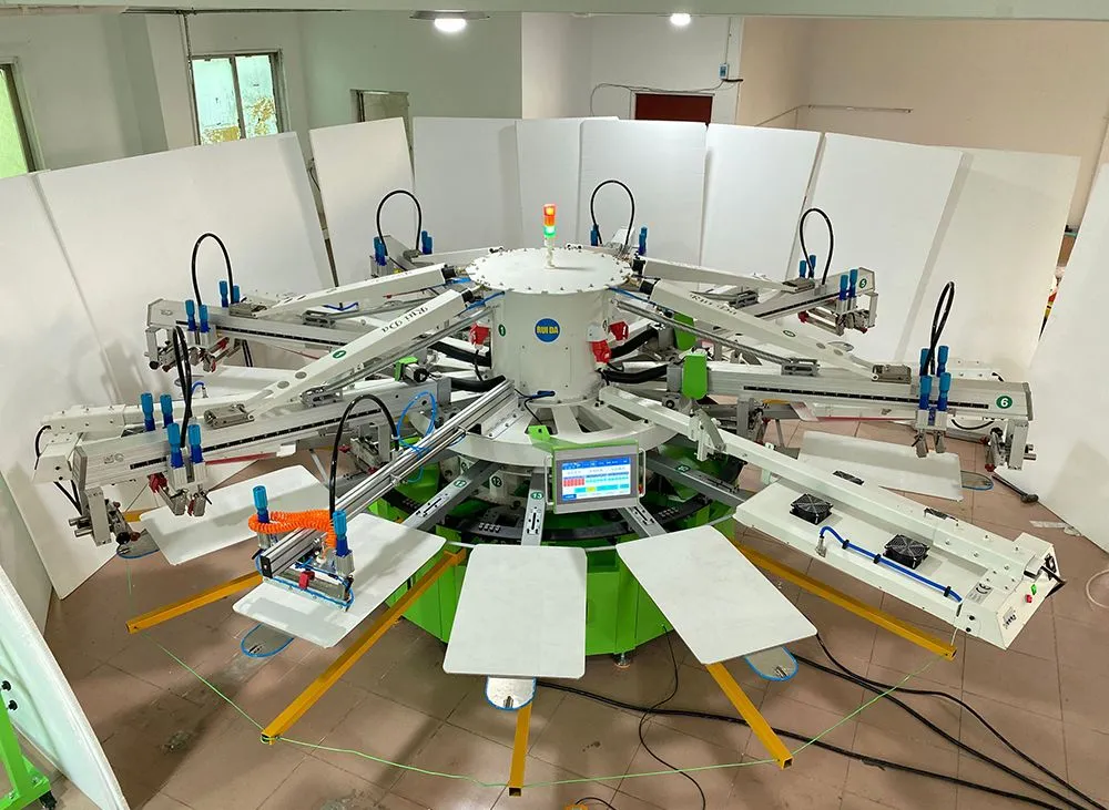 Full Servo Automatic Rotary Screen Printing Machine
