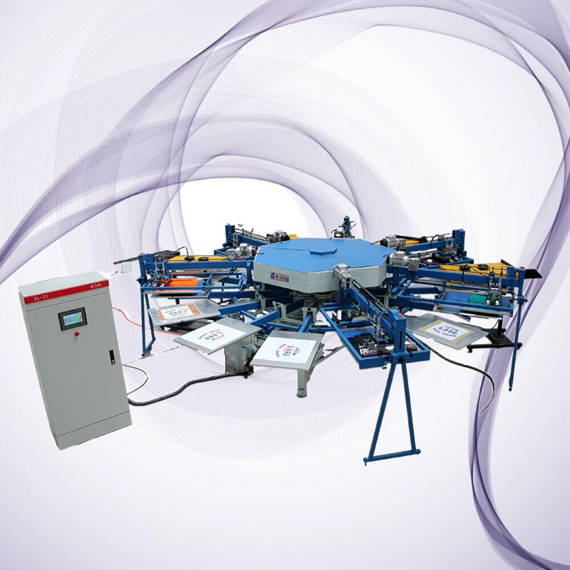 High Precision Six Color Screen Printing Equipment