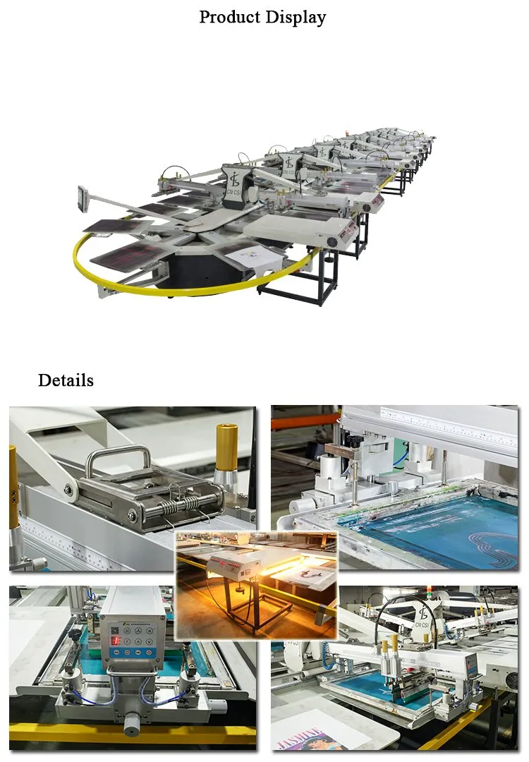 Automatic Oval Type Screen Printing Machine