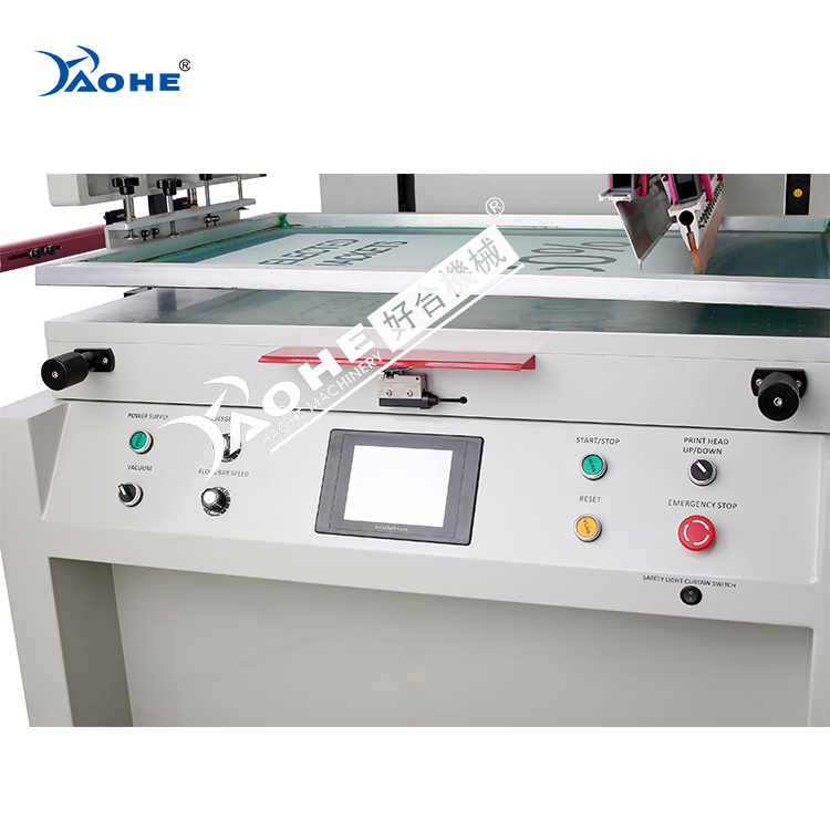 PCB Semi Automatic Silk Screen Printing Machine with Air Suction Worktable