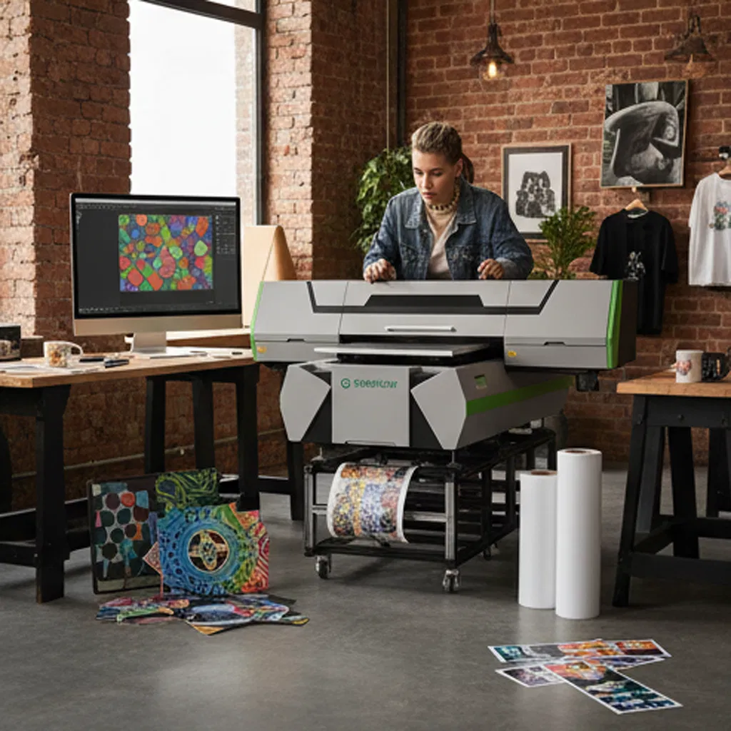 High-Performance Digital Printing Machine with Eco-UV Curing Technology