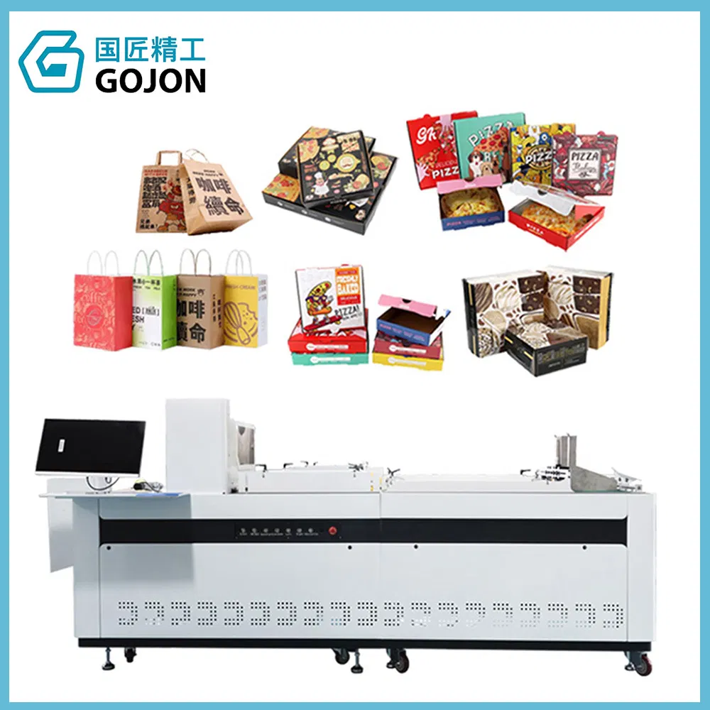 Gojon-X600/800 Onepass Digital Printing Machine with 10 Nozzles 32cm Print Width Color Multi Layer Filter UV Odorless Ink for Gift Wrapping Paper
