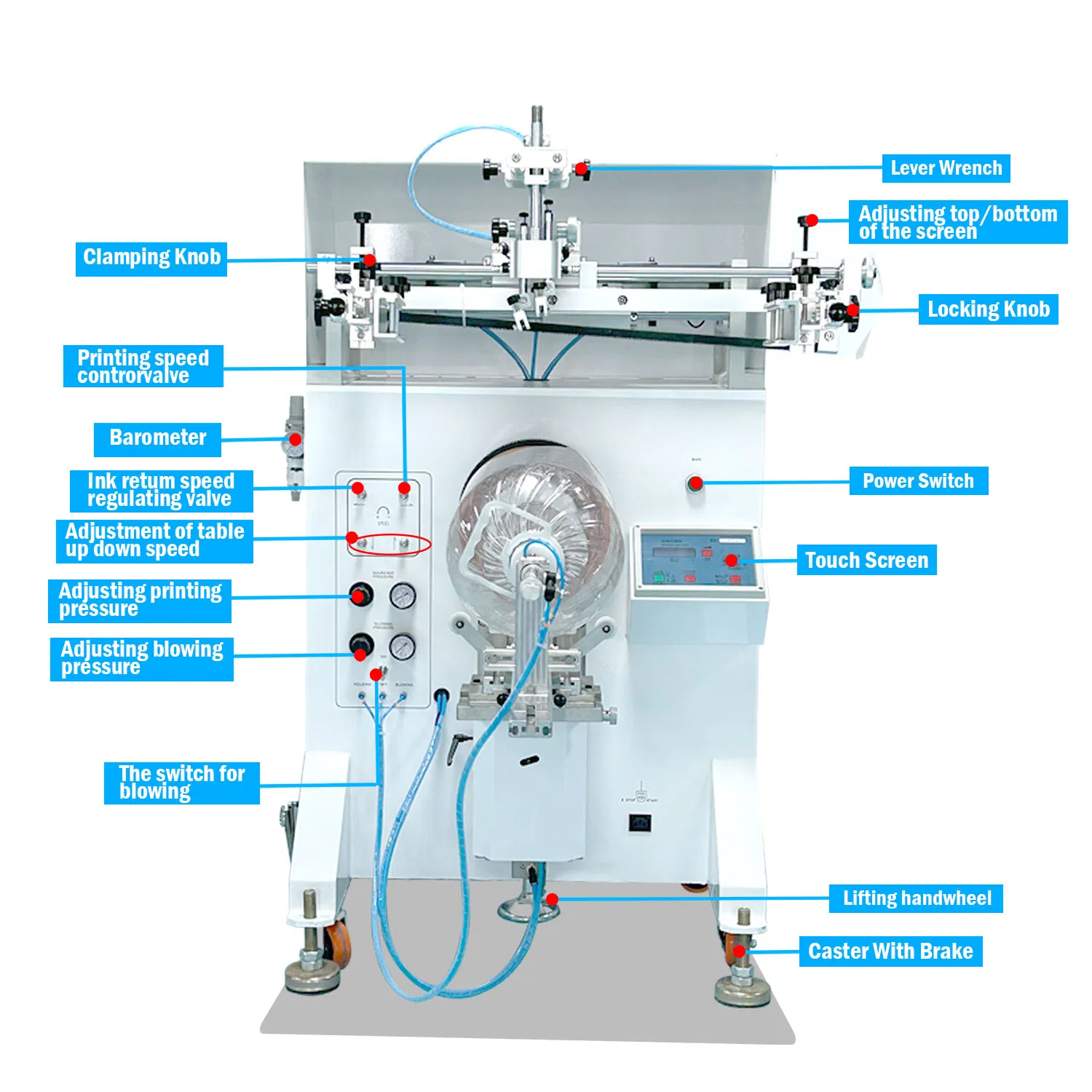 Cheap Automatic Screen Printing Machine for Glass Mugs Cups Cosmetic Tubes Jars