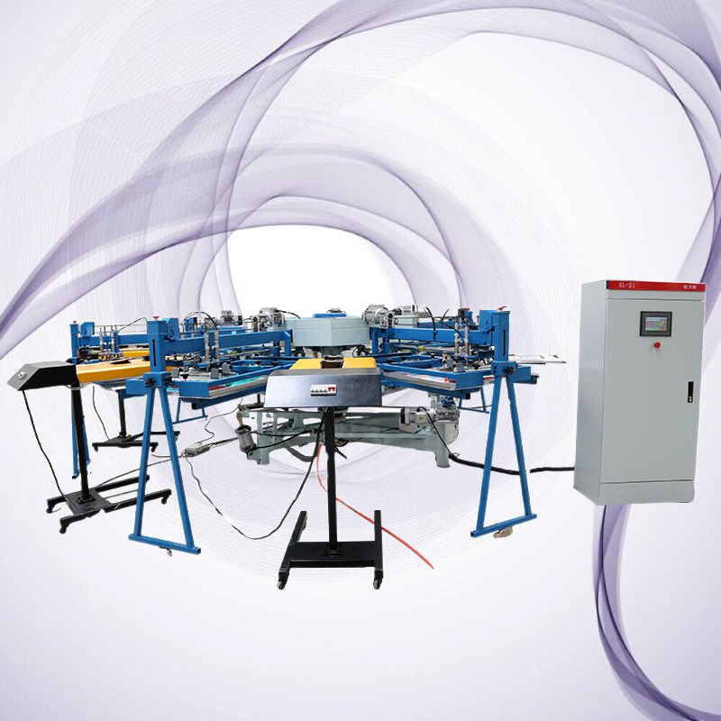 High Precision Six Color Screen Printing Equipment