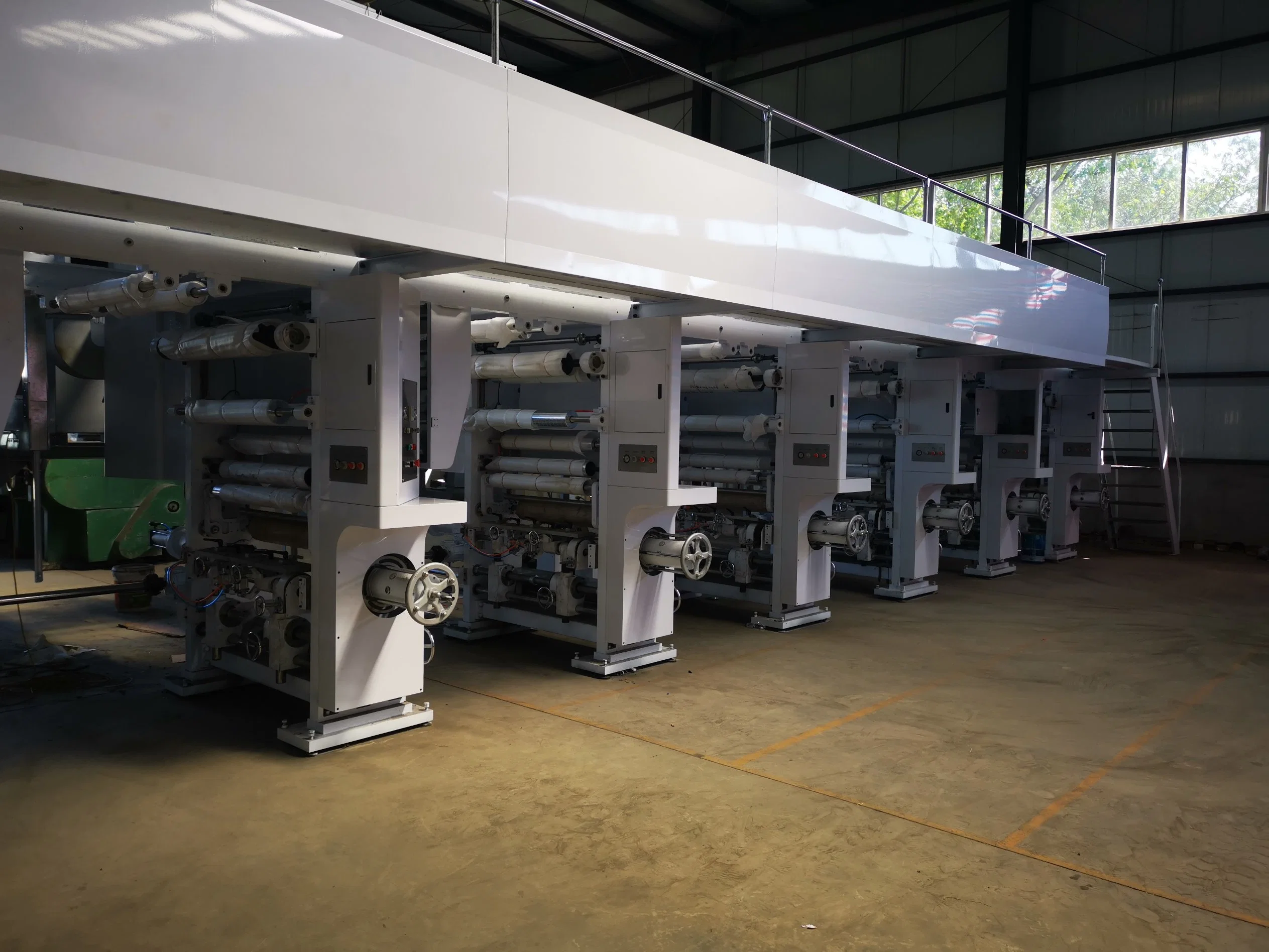 Rotary Screen Gravure Printing Embossing Wallpaper Wallcovering Production Machine Line