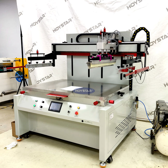 Automatic Flatbed Paper Sticker Heat Transfer PCB Metal Screen Printing Machine for Glass Acrylic Board Silkscreen Printer Plastic PVC Sheet Serigraphie Maquina
