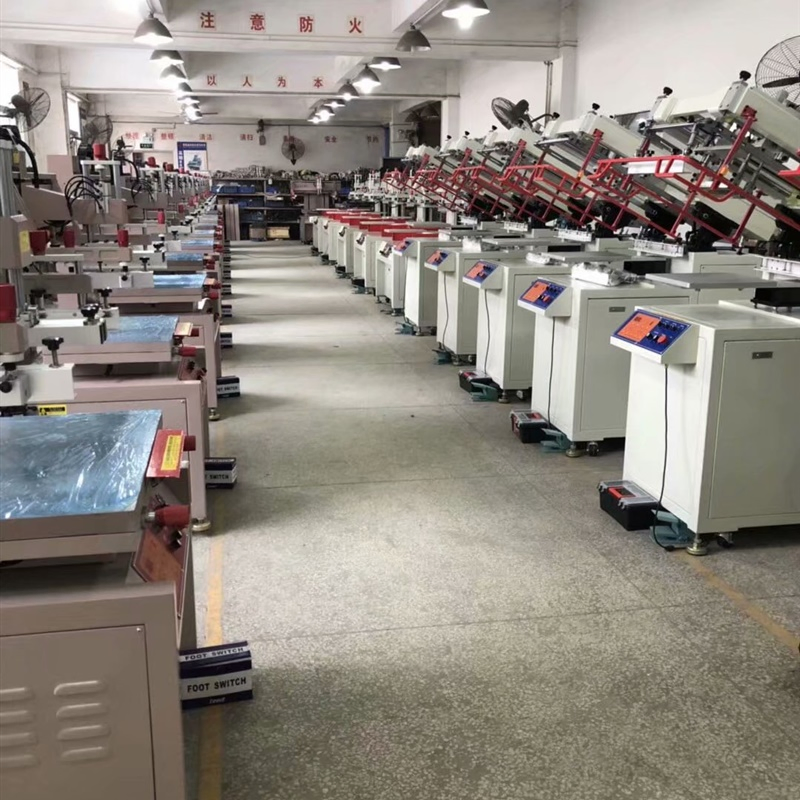 Non-Woven Bag Adhesive Printing Environmental Bag Semi-Auto Flat Manual Screen Printing Machine