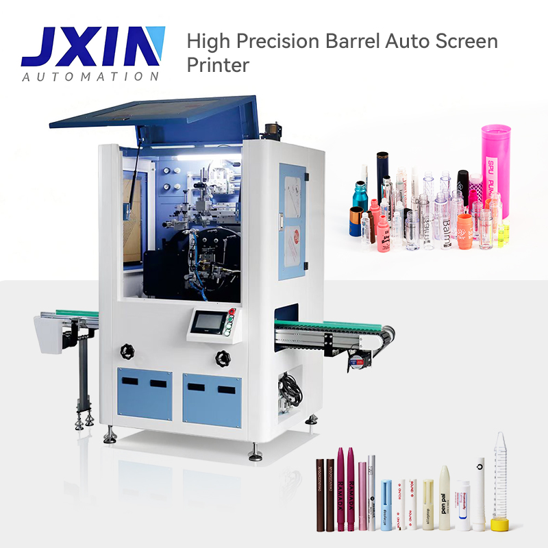 Advanced High-Speed Tube Screen Printing System with LED UV Curing System for Tube Barrel