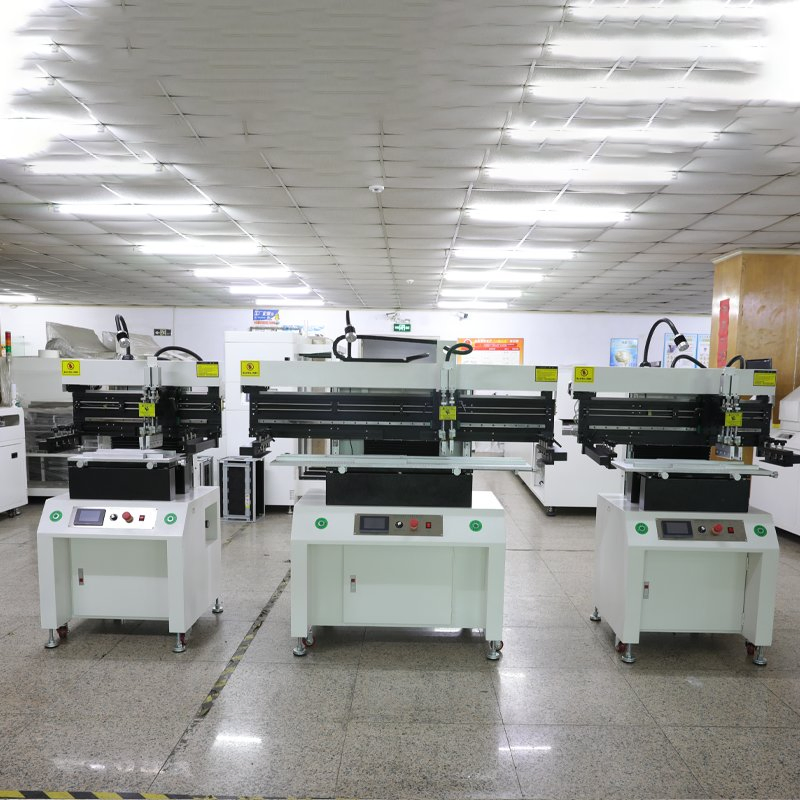 Solder Paste Printing Machine Small Semi-Automatic PCB Printing Clear Precision Screen Printin