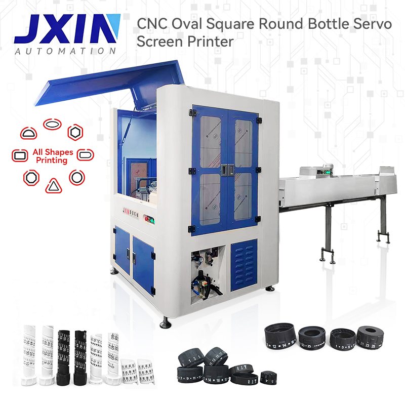 Advanced Multi-Function Automatic Screen Printing Machine for High-Speed Oval Cylinder Bottles and Collars