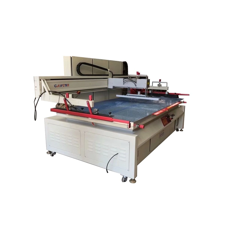Non-Woven Bag Adhesive Printing Environmental Bag Semi-Auto Flat Manual Screen Printing Machine