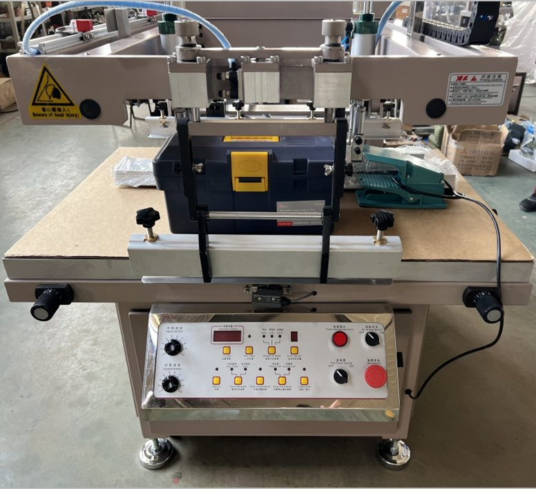 Semi-Auto One Color PCB Flat Silk Screen Printing Machine for Carton Paper