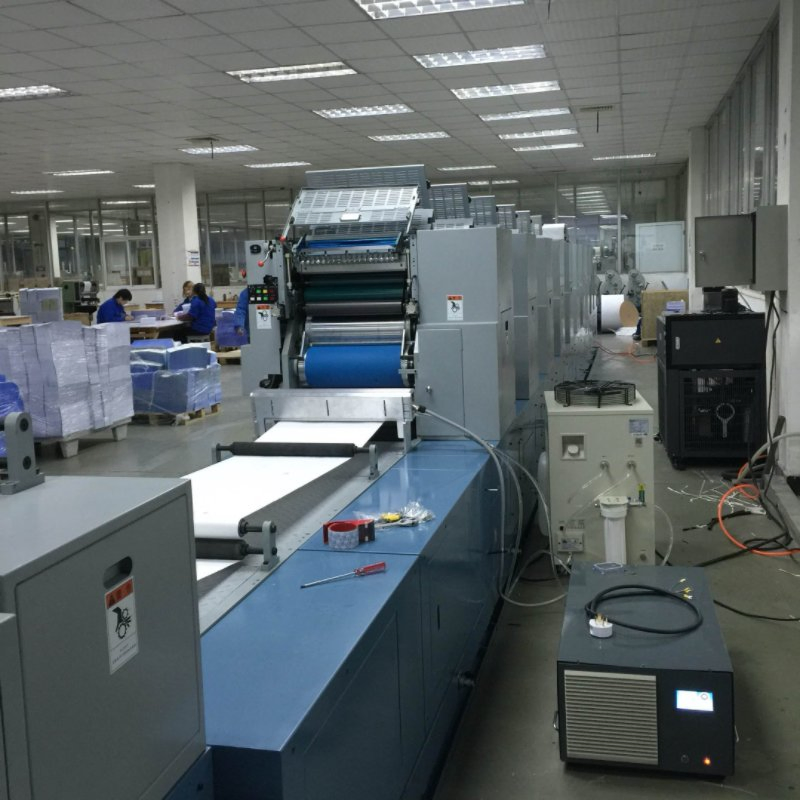 High Power UV LED Curing Lamps System for UV Ink Curing 395nm Flexo Label Printing Water Cooling