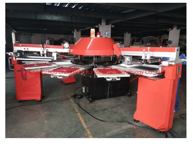 Automatic Textile Screen Printing Machine for T-Shirt or Non Woven Bag