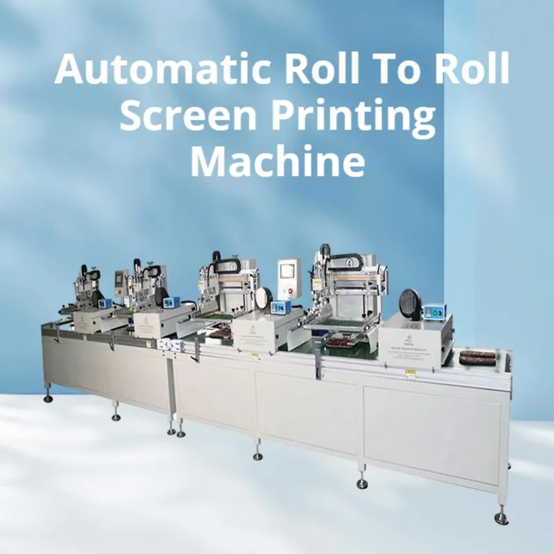 Automatic Screen Printing Machine