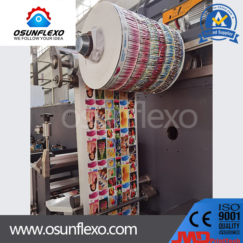 Zero Defect High Speed Multifunctional Combination Label and Film Rotary Screen Printing Machine