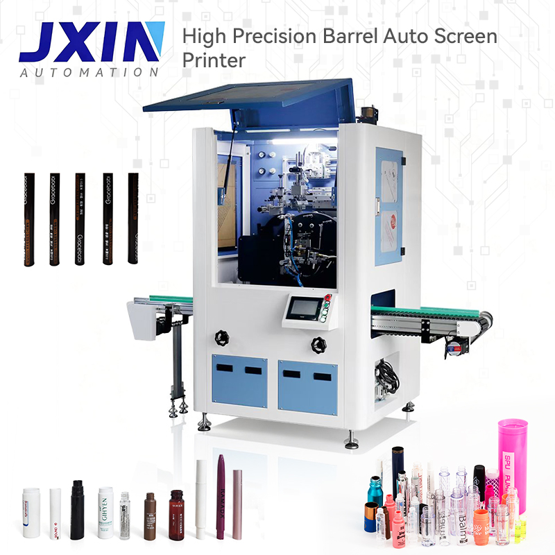 Efficient Automatic Screen Printing Machine Featuring Flame Treatment and LED UV System